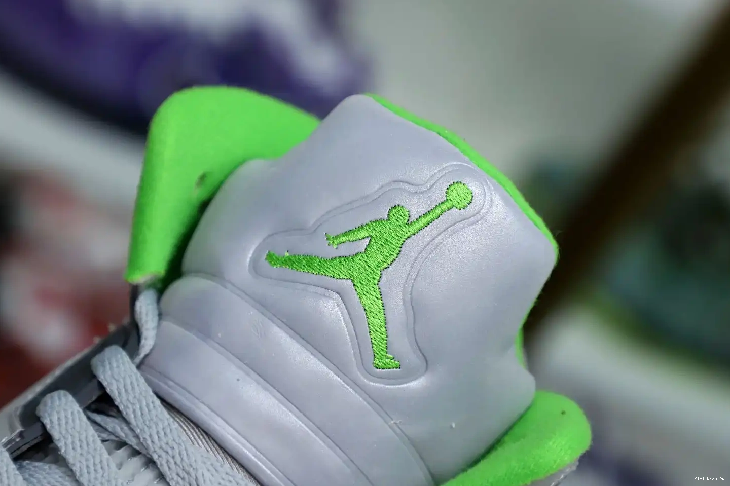 BEAN' 'GREEN JORDAN AIR Kimikick RETRO 5 2022 0808